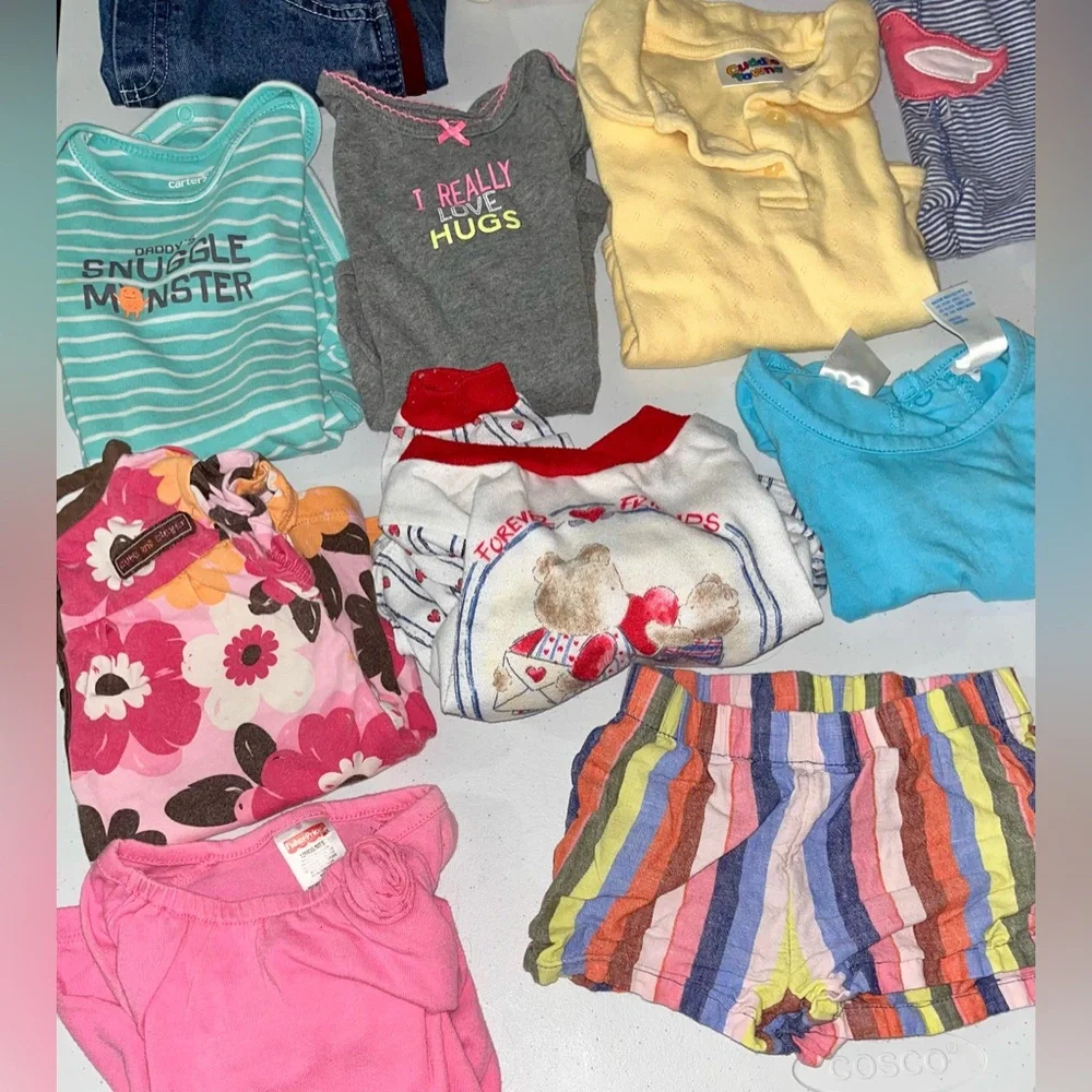 Bundle of 16 Girls Clothes